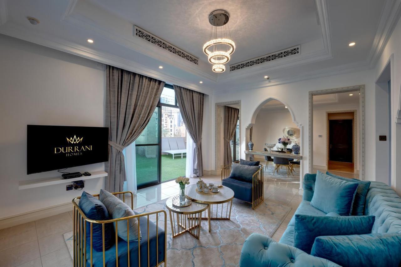 Durrani Homes - Unique Garden Apt At Souk Al Bahar Besides Dubai Mall & Burjkhalifa With Private Jaccuzi المظهر الخارجي الصورة